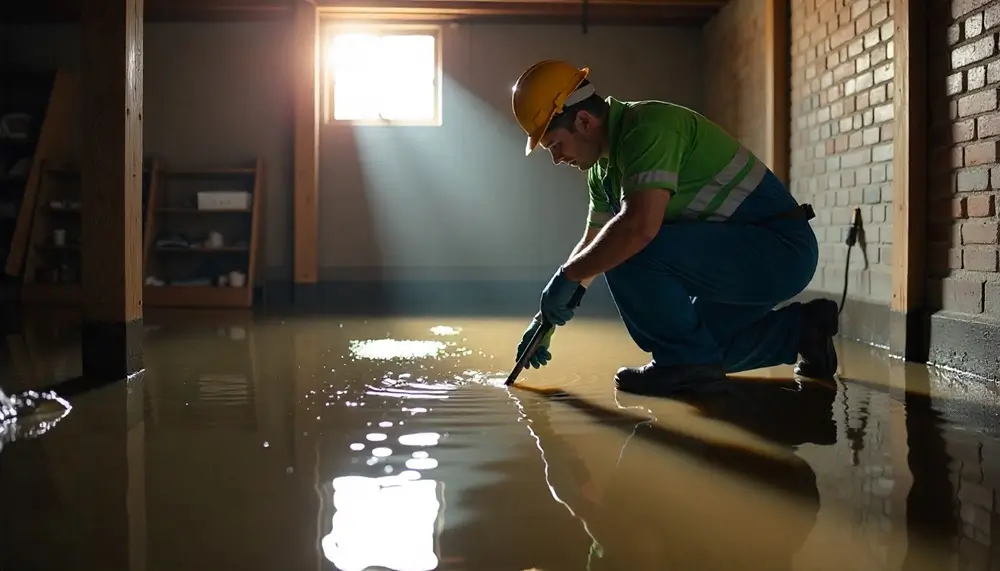 Professional water damage restoration services in Clanton, AL